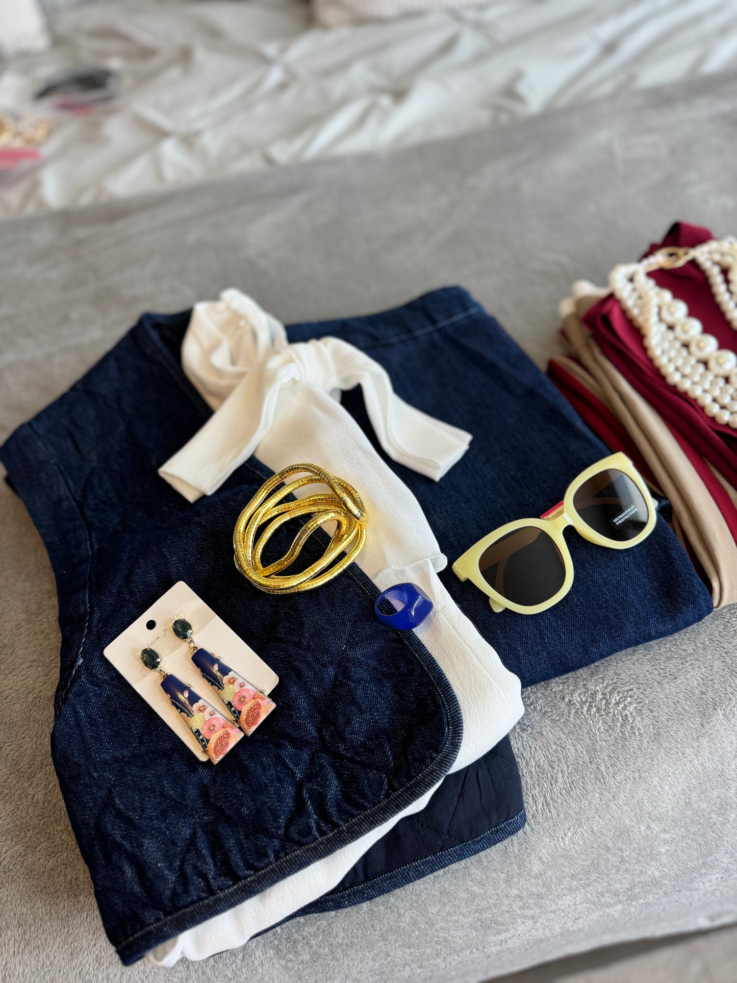 🌆🤍 Perla Urbana: elegancia clásica con un toque moderno y vibrante♥️