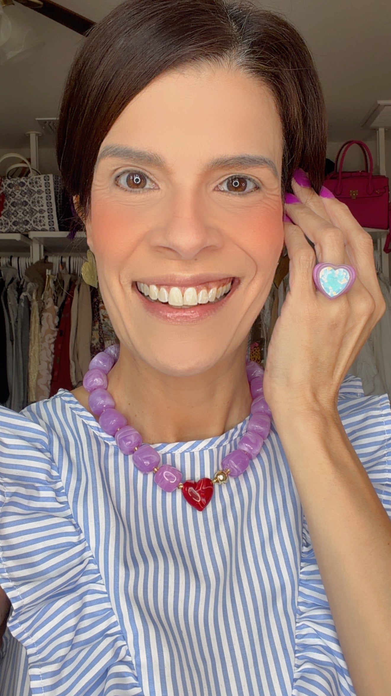 Corazón Lila Pop ❤️