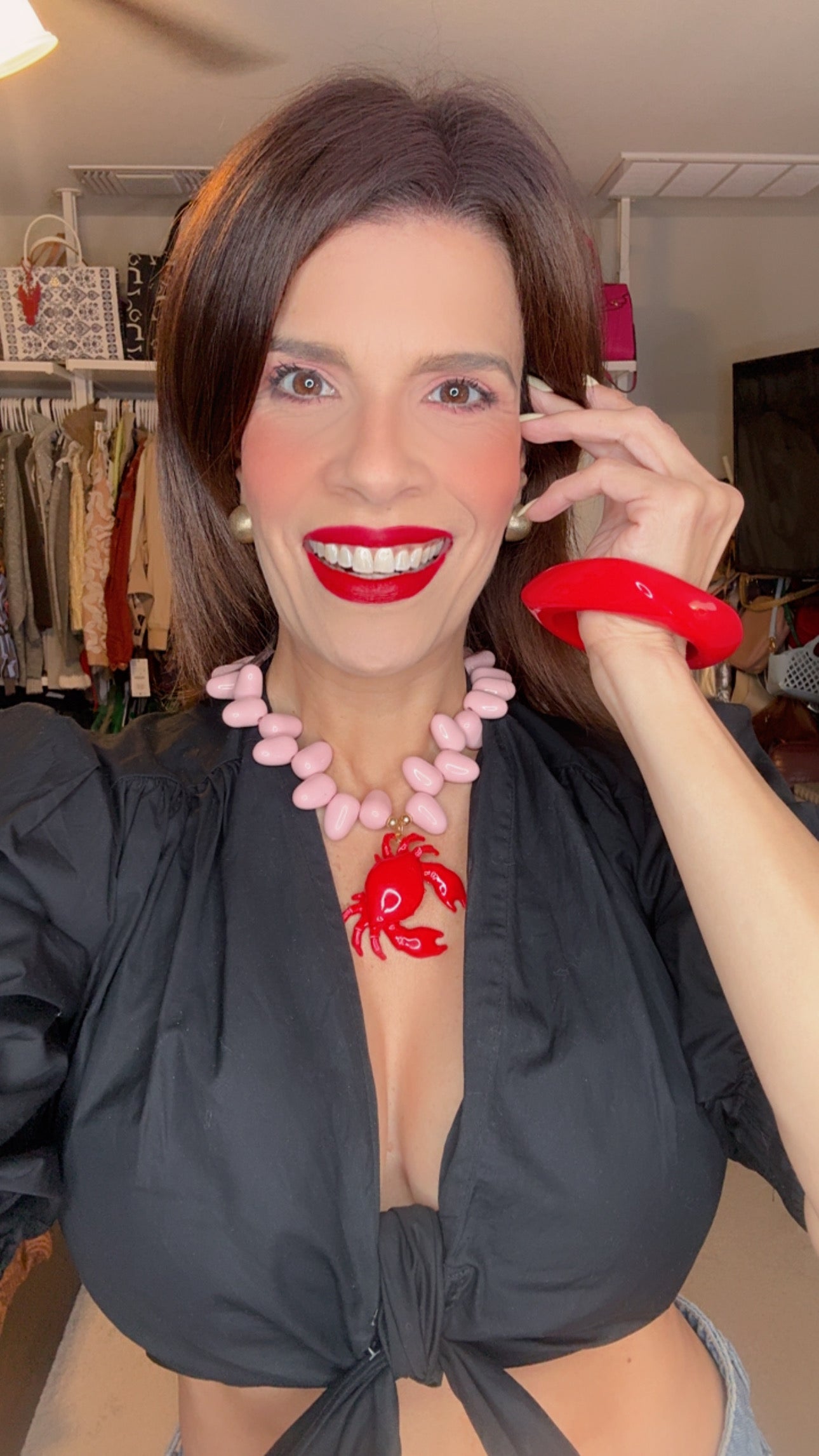 Cangrejo Pink Red 🦀❤️