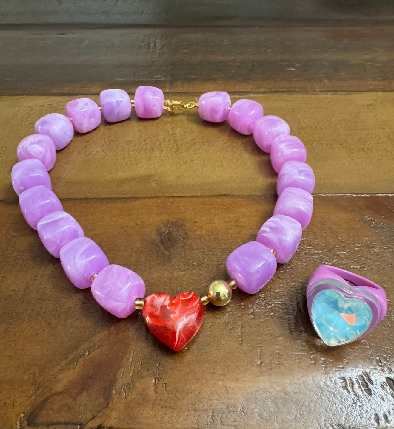 Corazón Lila Pop ❤️
