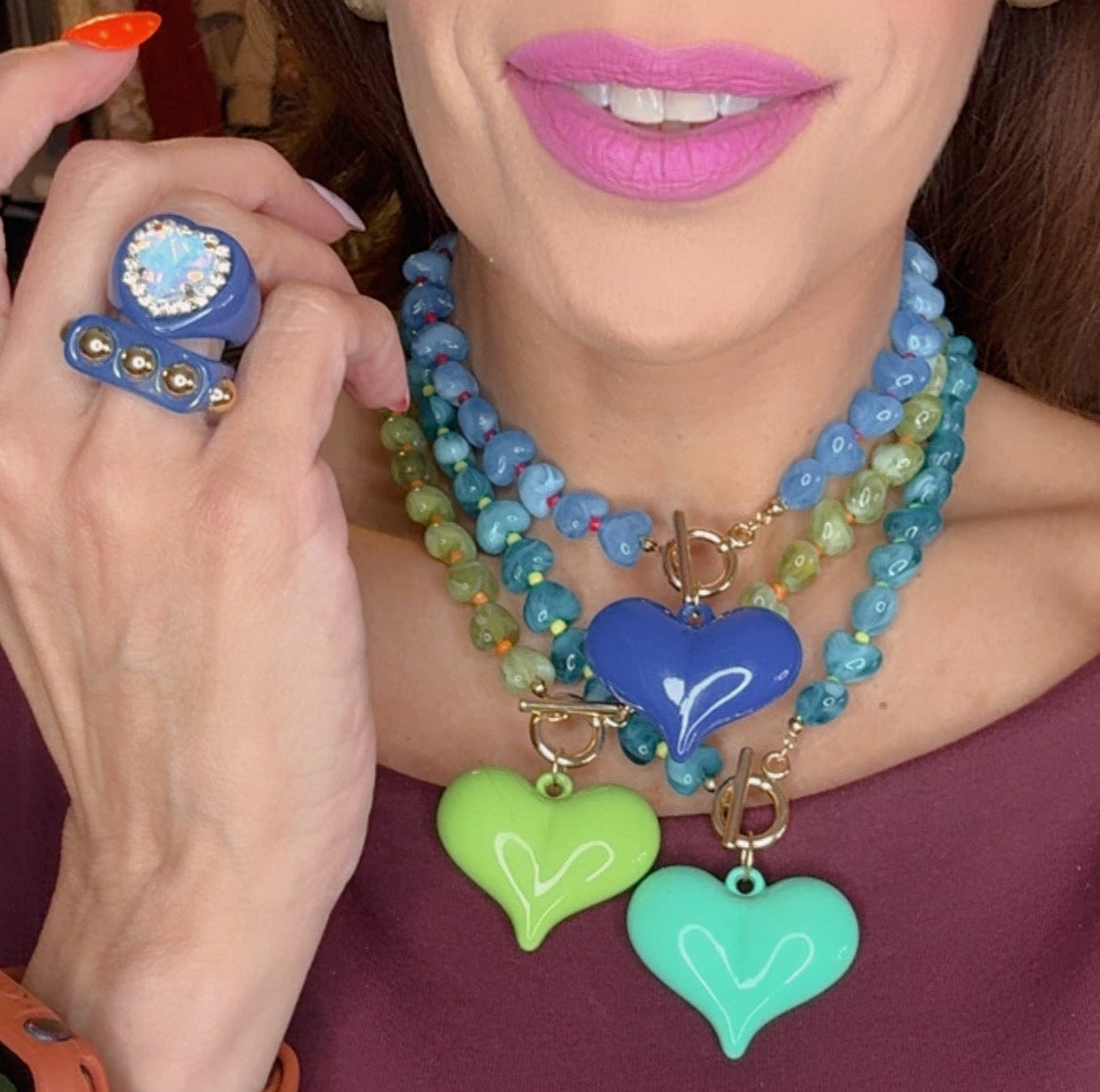 💙💚 Corazones Laguna