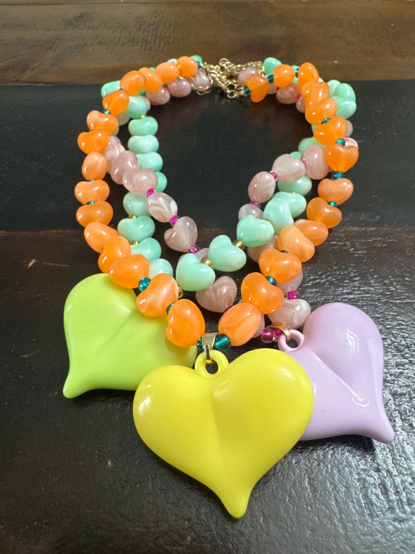 Corazones Pastel Pop 💚