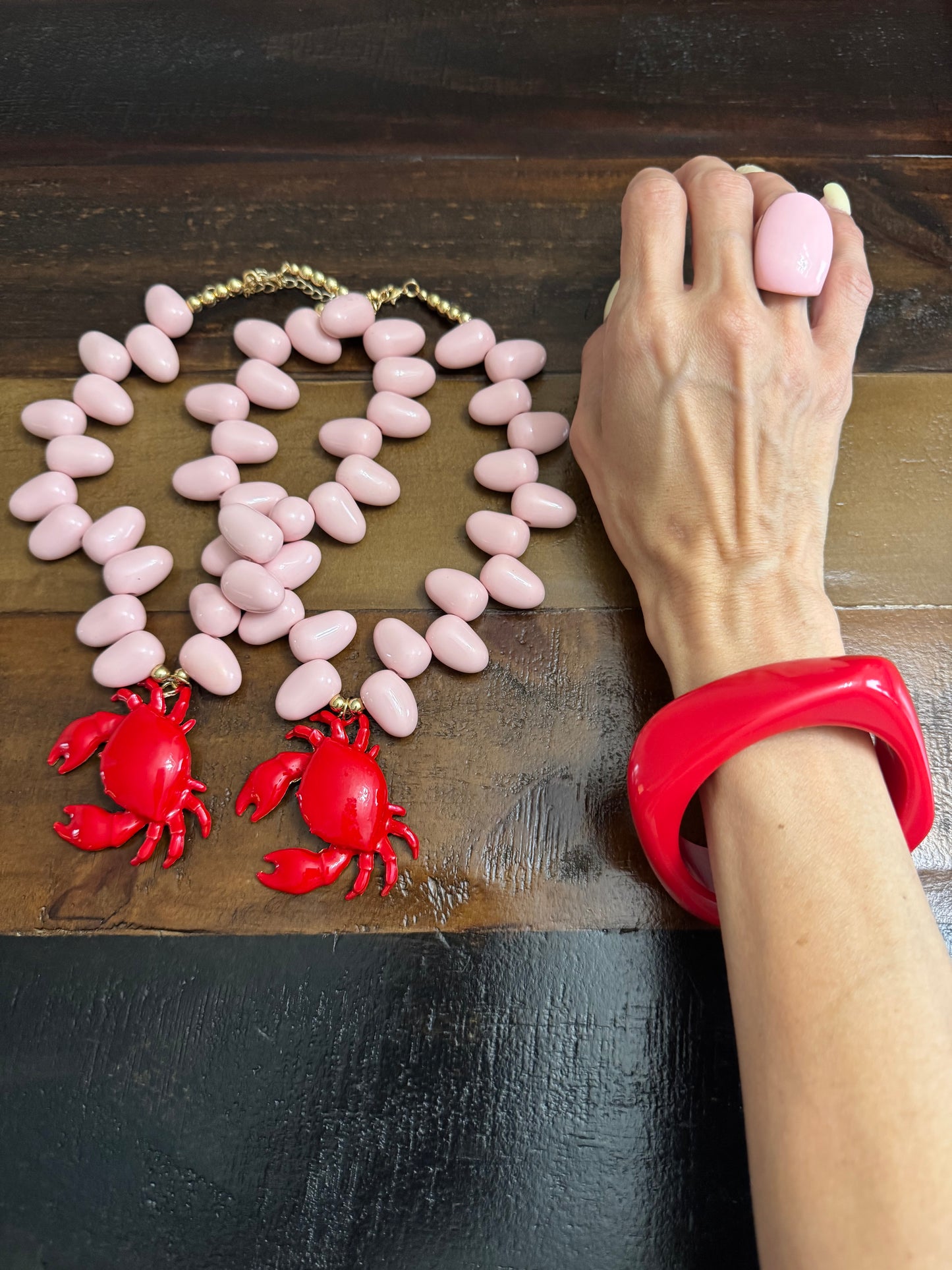 Cangrejo Pink Red 🦀❤️