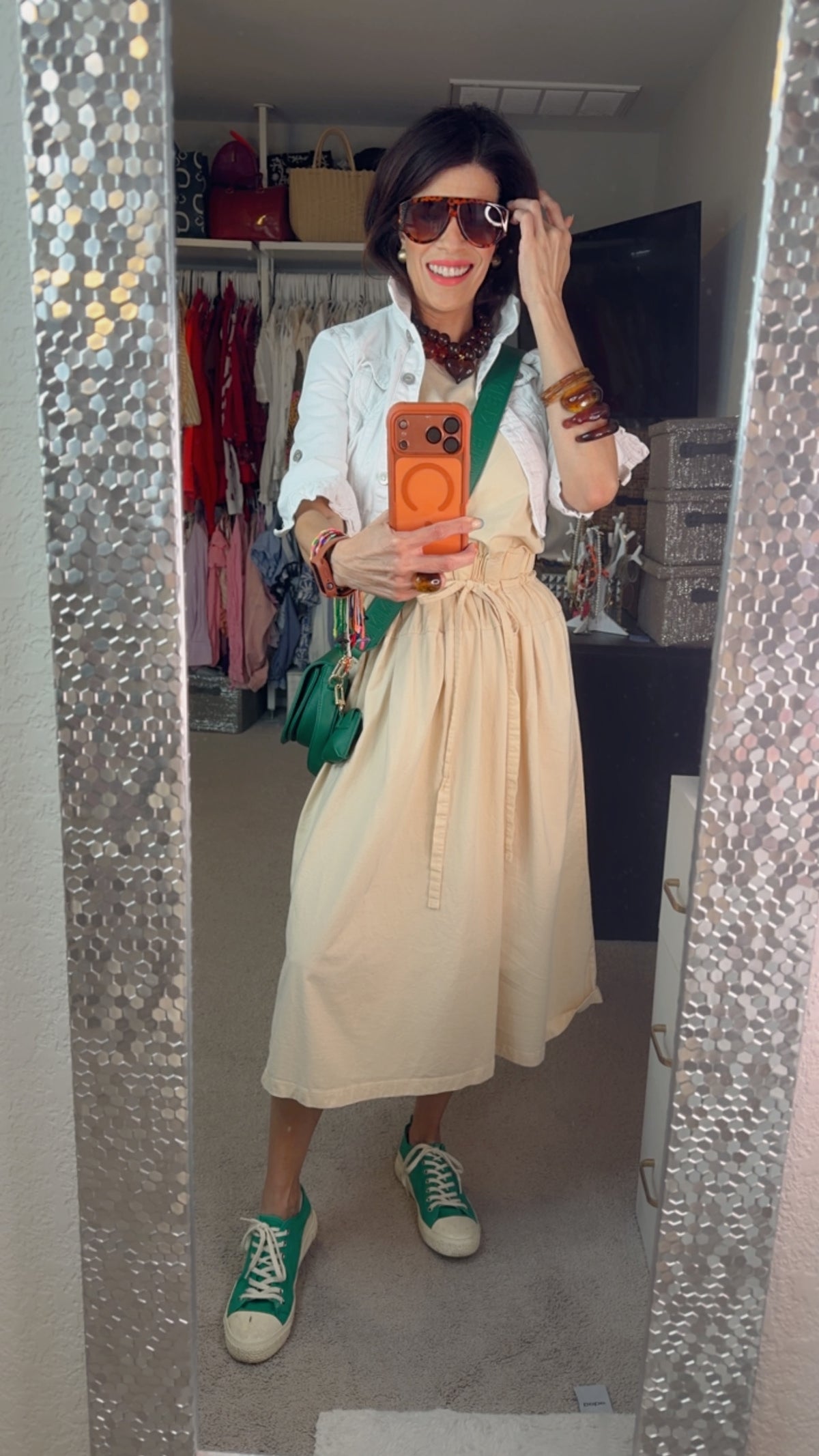 🤍 Vestido Midi Vainilla