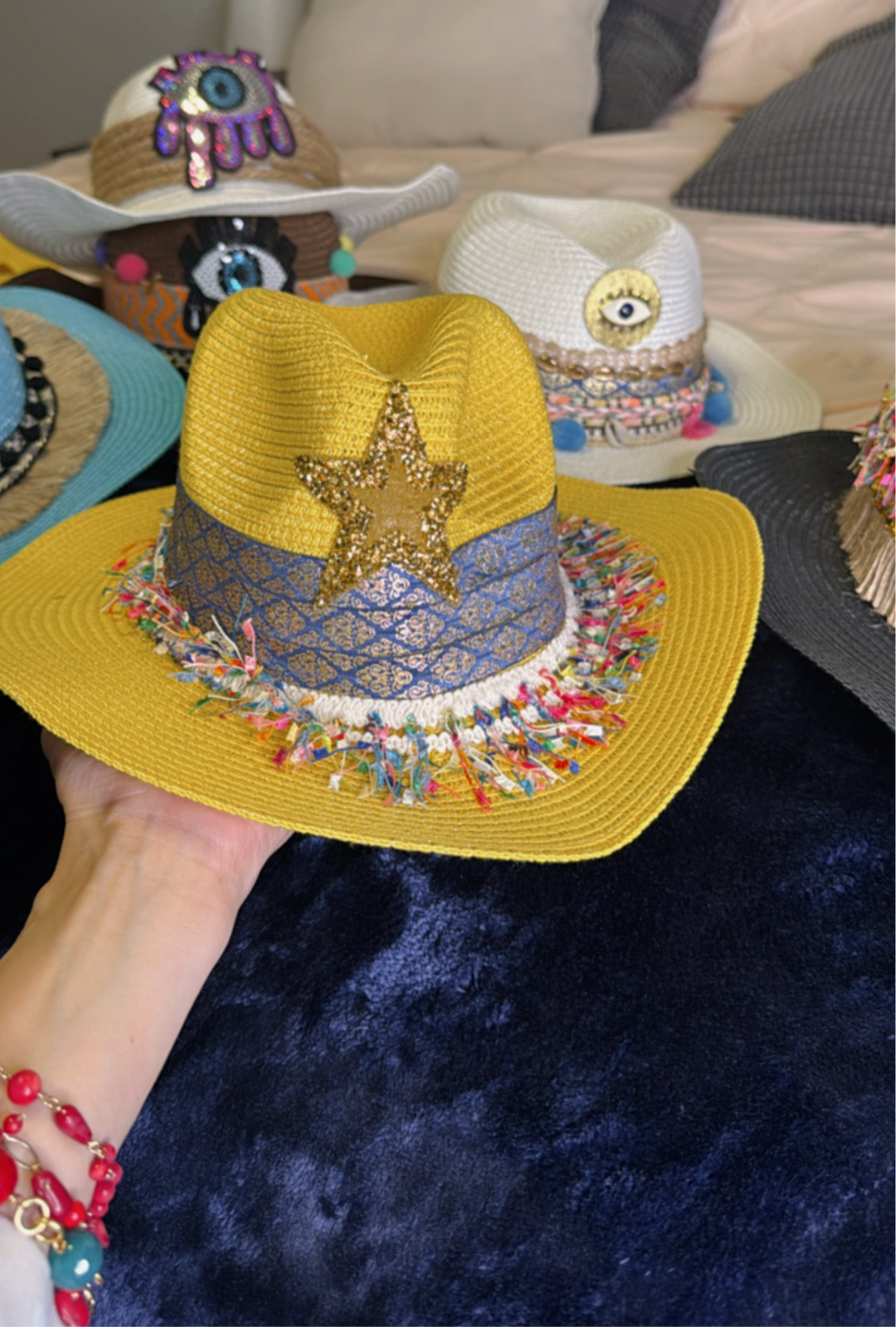 ✨Golden Amber Hat✨