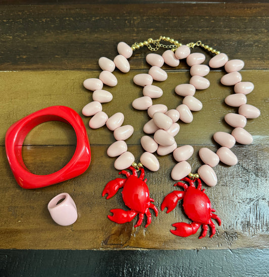 Cangrejo Pink Red 🦀❤️