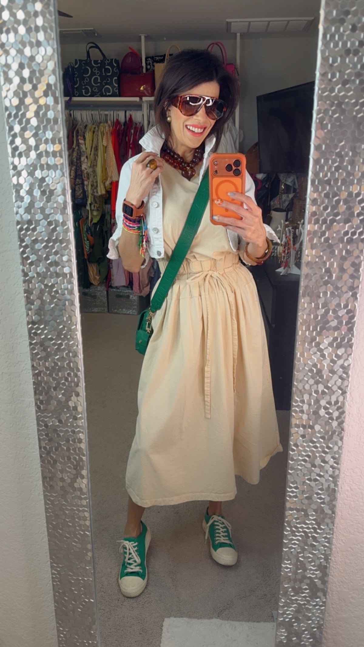 🤍 Vestido Midi Vainilla