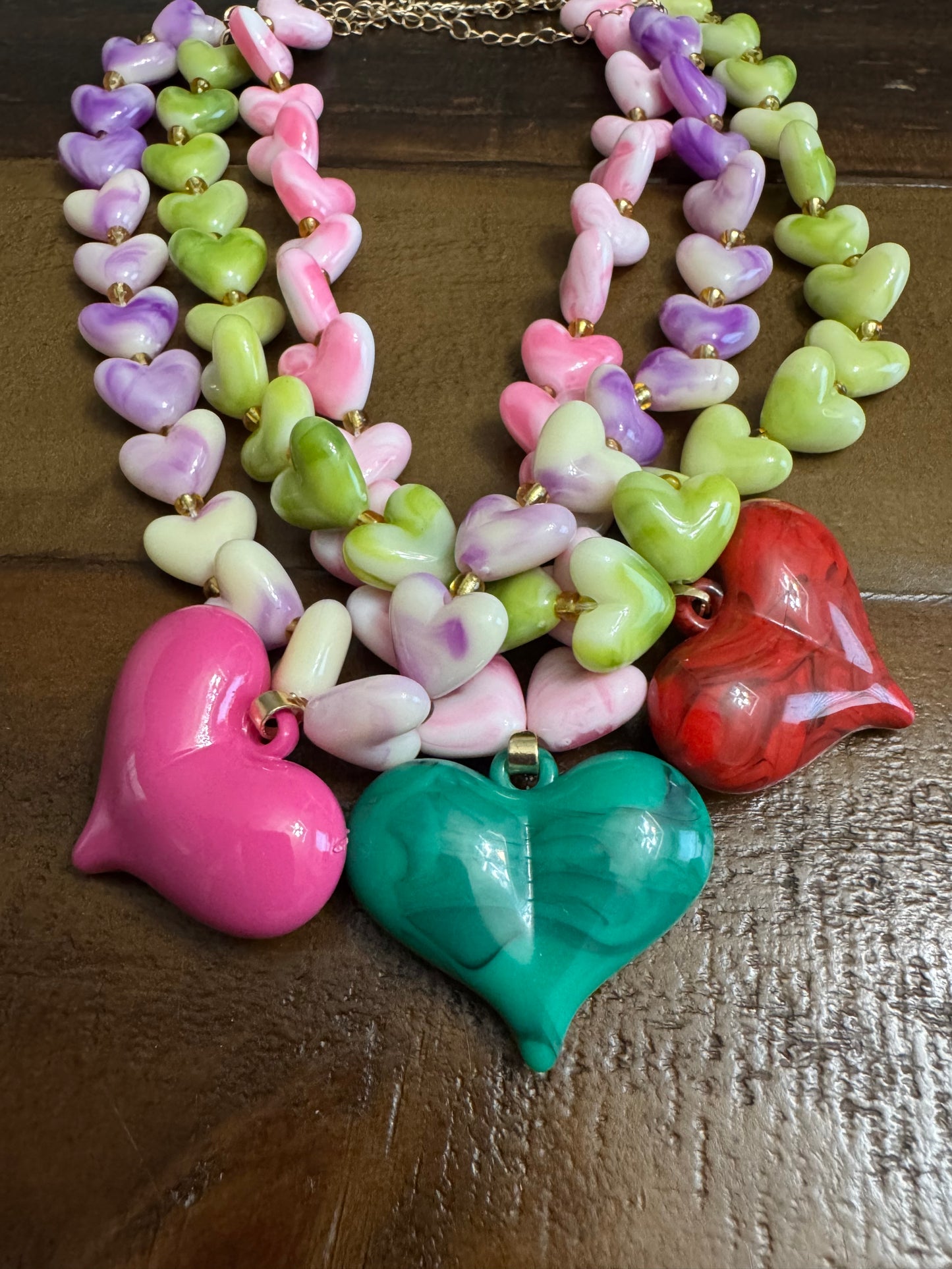 💚🩷 Jardín de Corazones