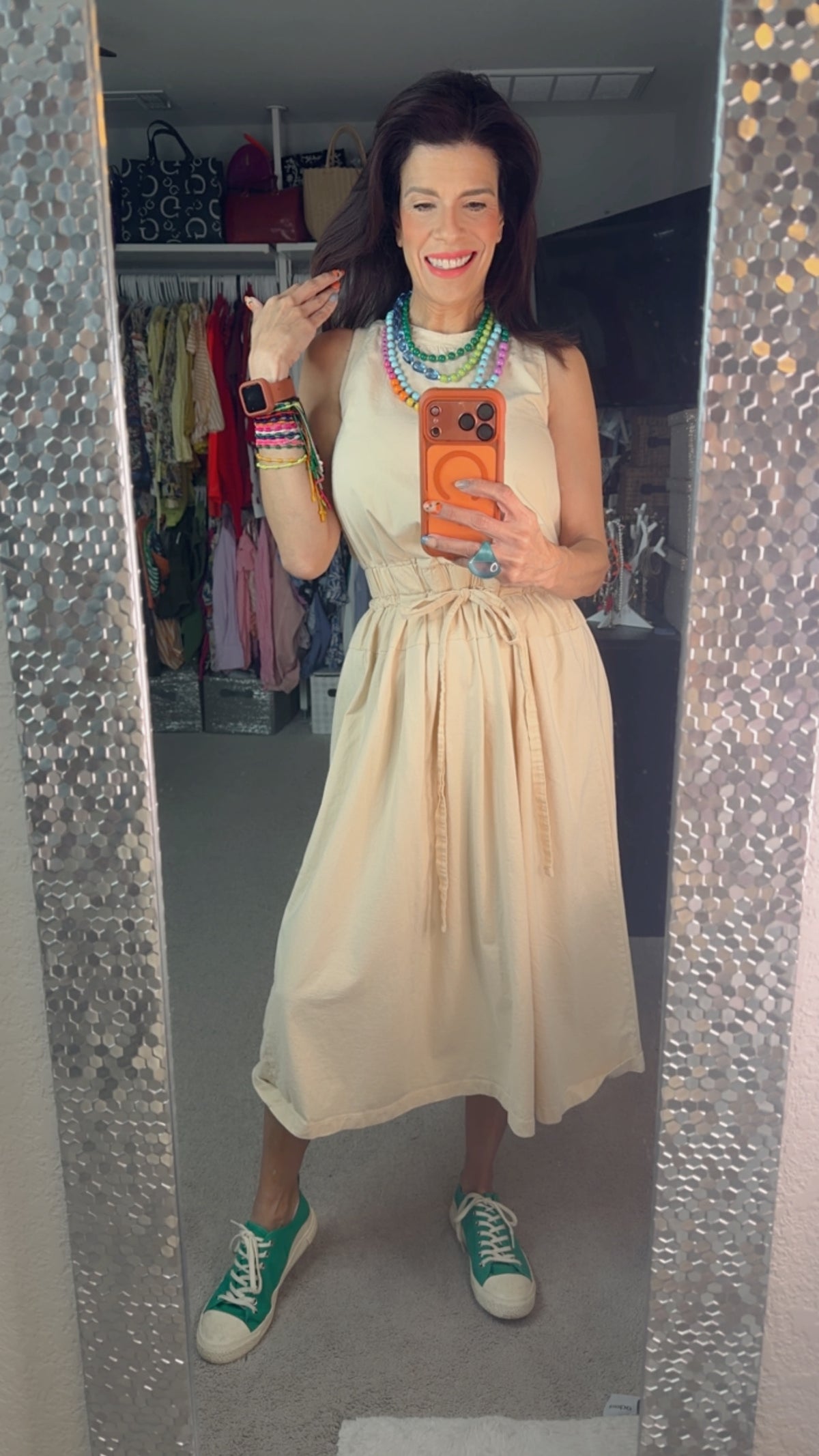 🤍 Vestido Midi Vainilla