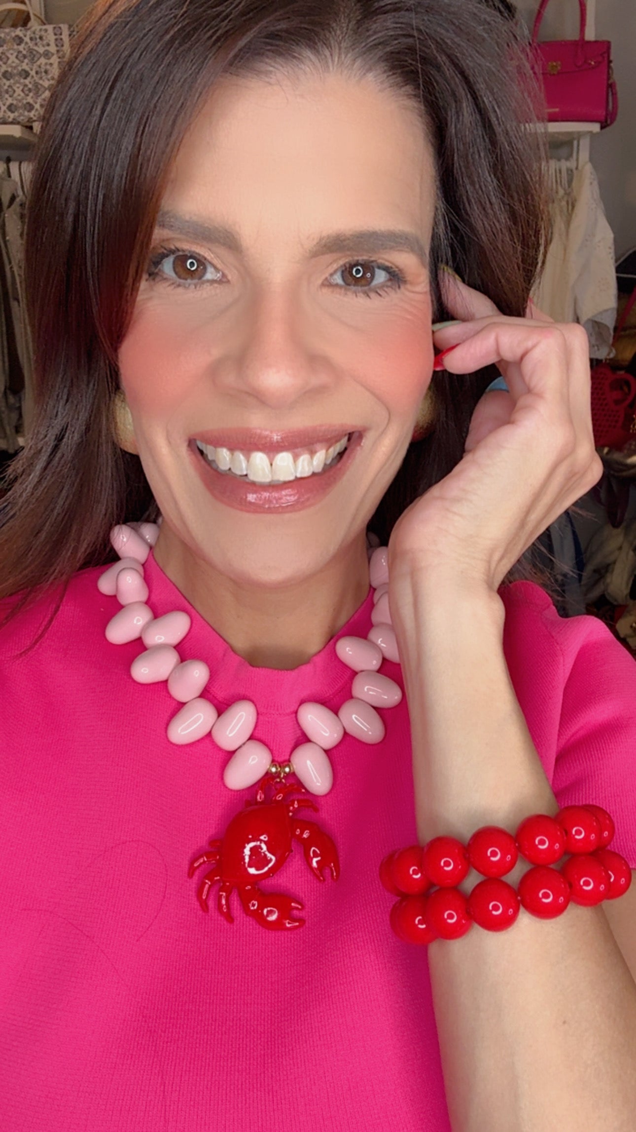 Cangrejo Pink Red 🦀❤️